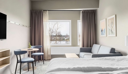 Familienzimmer, 2 Einzelbetten, Nichtraucher, Meerblick (with Sofabed)