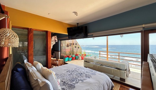 Premium-Doppelzimmer, 1 Schlafzimmer, Nichtraucher, Meerblick