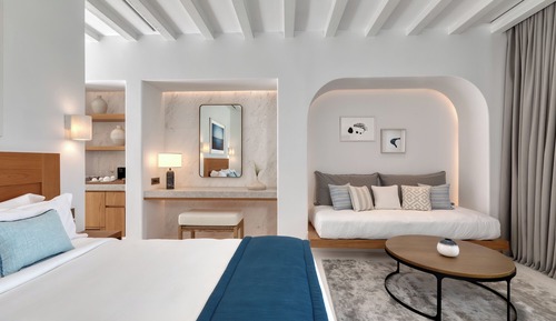 Superior-Zimmer, Blick auf die Anlage
