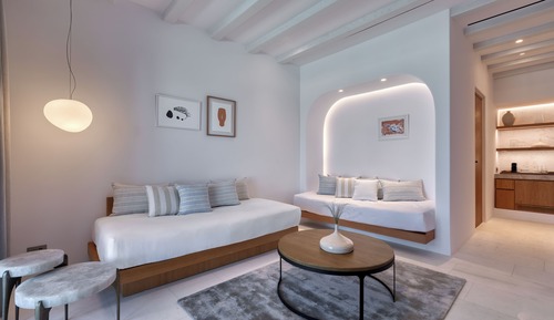 Suite, eigener Pool, Meerblick (Maisonette)