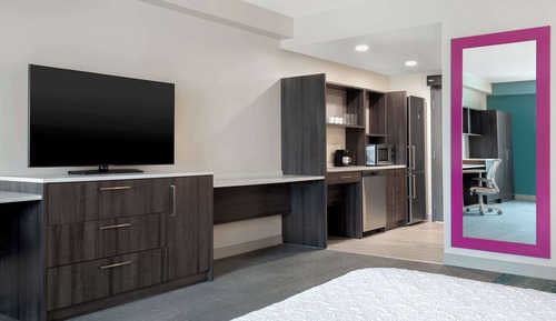 Studio, 2 Queen-Betten, barrierefrei, Badewanne (Mobility & Hearing)