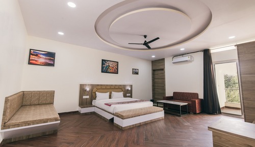 Family room with balcony