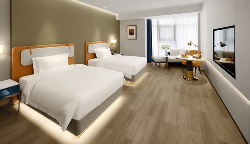 Standardzimmer, 2 Doppelbetten
