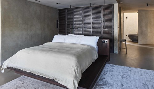 Luxury-Suite, 1 King-Bett, Gartenblick, zum Garten hin