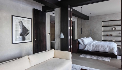 Luxury-Suite, 1 King-Bett, Meerblick, Poolseite