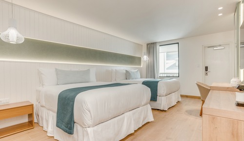 Deluxe-Zimmer, 2 Queen-Betten, Balkon