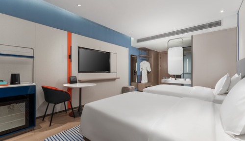 Standardzimmer, 2 Doppelbetten