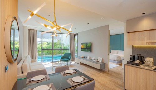 La Green Suite - 2 Bedrooms Pool Access