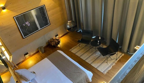 Deluxe-Ferienhütte, 1 Schlafzimmer, eigener Pool