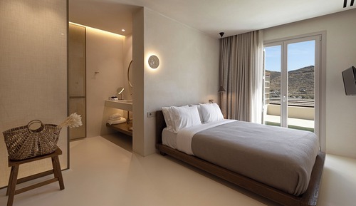 Superior-Zimmer, 1 King-Bett, Whirlpool, Meerblick