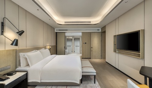 Standardzimmer, 1 King-Bett, barrierefrei, Zutritt zur Club Lounge