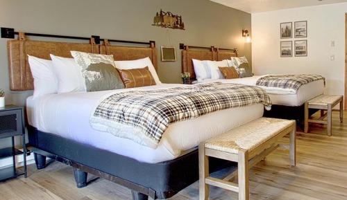 Zimmer, 2 Queen-Betten
