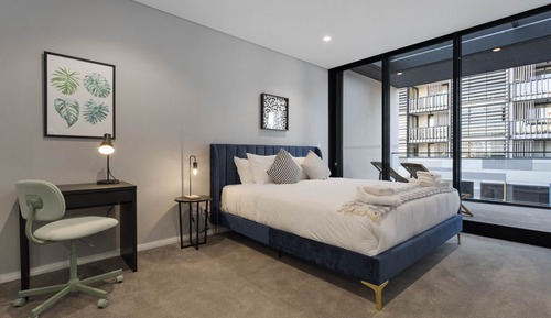 Classic-Apartment, 1 King-Bett