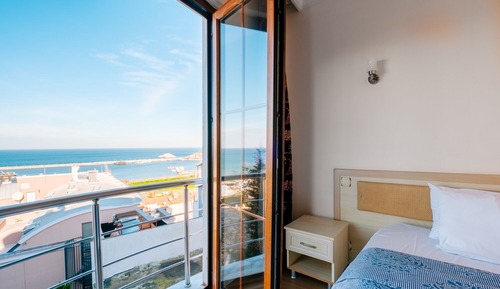 Standard-Doppelzimmer, Meerblick