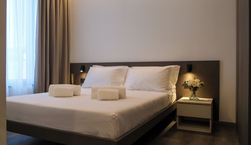 Standard-Doppel- oder -Zweibettzimmer