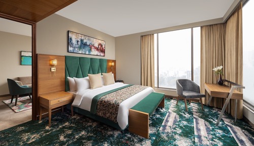 Suite, 1 King-Bett