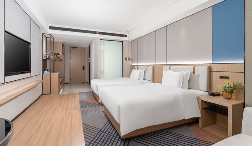 Standardzimmer, 2 Doppelbetten, barrierefrei