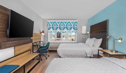 Zimmer, 2 Queen-Betten