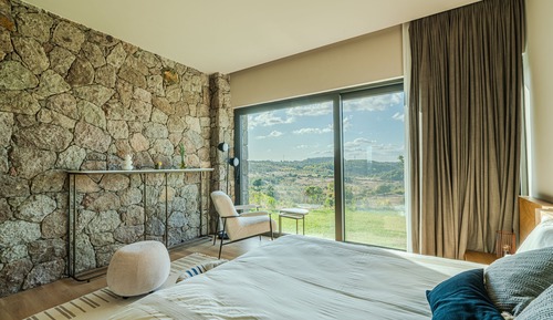 Grand-Suite, 2 Schlafzimmer, Kamin, Gartenblick