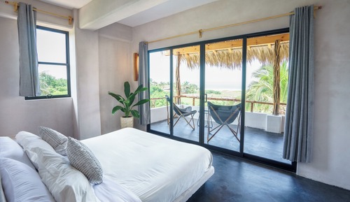 Premium-Apartment, 2 Schlafzimmer, Klimaanlage, Meerblick