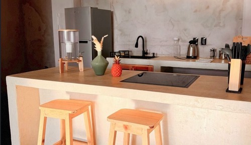 Premium-Loft, 1 Queen-Bett, Klimaanlage, Meerblick