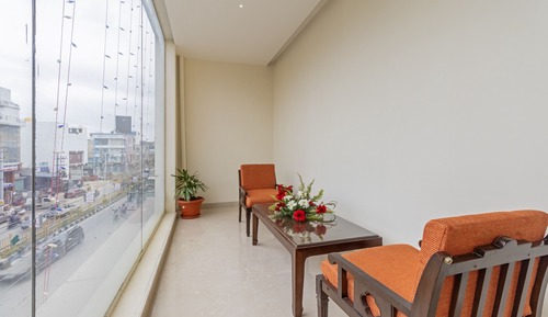 Deluxe-Doppelzimmer, Nichtraucher, Balkon