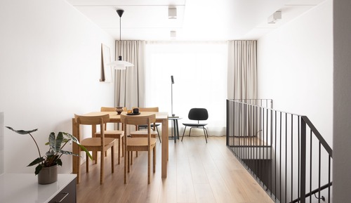 Spacious studio with loft