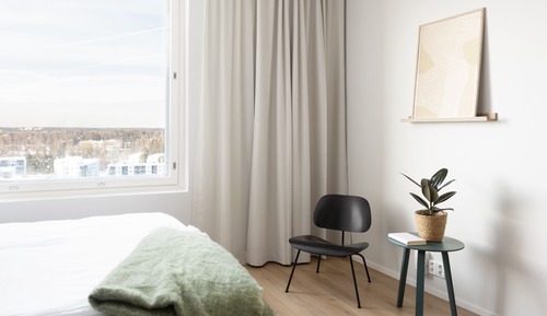 Medium studio with sea view