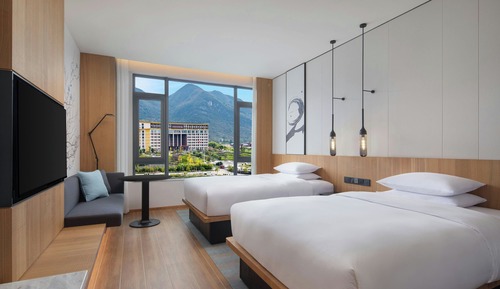 Standardzimmer, 2 Einzelbetten, Stadtblick