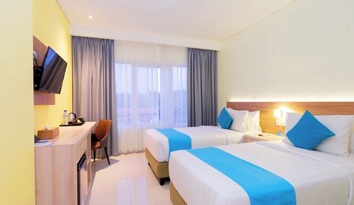 Grand-Studio, Mehrere Betten, Stadtblick (Twin)