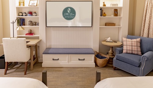 Standardzimmer, 2 Queen-Betten, Blick auf den Golfplatz