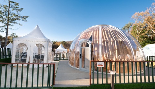 Doppelzimmer, Nichtraucher (Village Dorm,1 King & Semi Double bed)