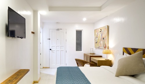 Deluxe-Zimmer, Balkon, eingeschränkter Meerblick
