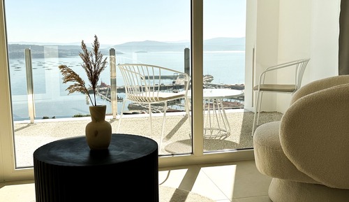 Luxury-Zimmer, 1 King-Bett, Whirlpool, Meerblick