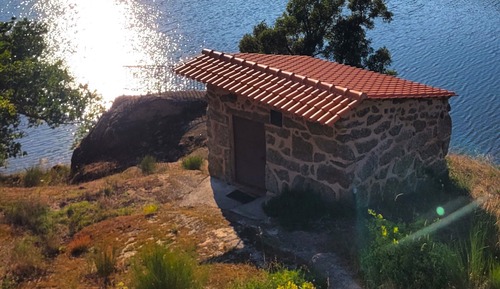 Romantische Ferienhütte