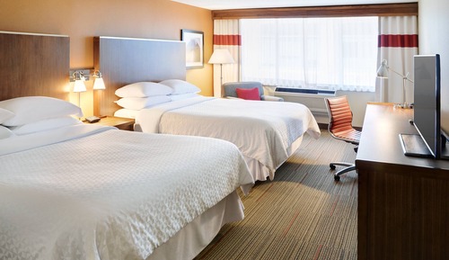 Zimmer, 2 Queen-Betten