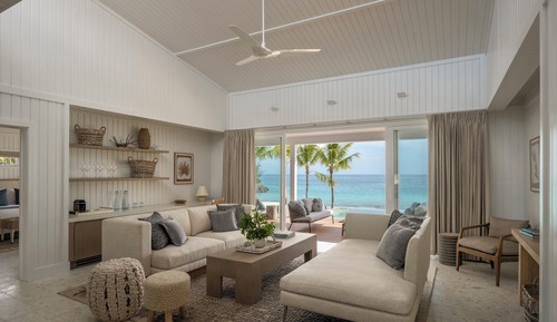 Villa, Mehrere Betten, eigener Pool, Strandblick (Beachfront Two-Bedroom Infinity Pool)