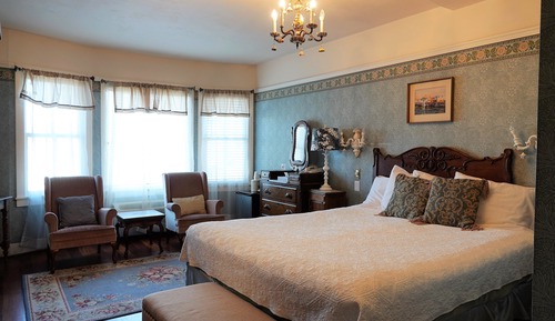 Luxury-Zimmer, 1 King-Bett, Buchtblick