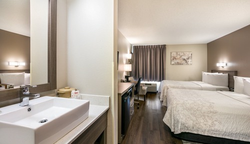 Deluxe-Zimmer, 2 Doppelbetten (Smoke Free)