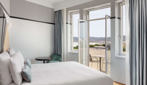 Superior-Doppelzimmer, Balkon, Meerblick (Upper floor)