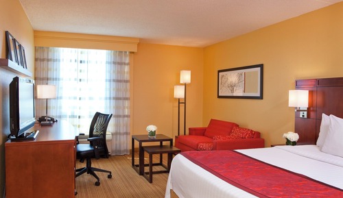 Zimmer, 1 King-Bett und Schlafsofa, Nichtraucher