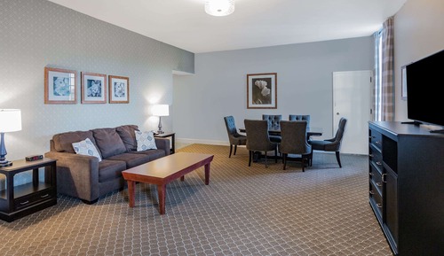 Deluxe-Suite, 2 Queen-Betten, Nichtraucher (Parlor)