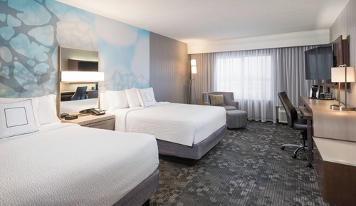 Zimmer, 2 Queen-Betten
