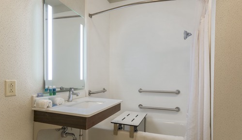 Standardzimmer, 1 King-Bett, barrierearm (Roll-In Shower)