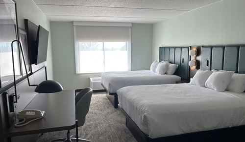 Zimmer, 2 Queen-Betten, Nichtraucher (Pet-friendly)