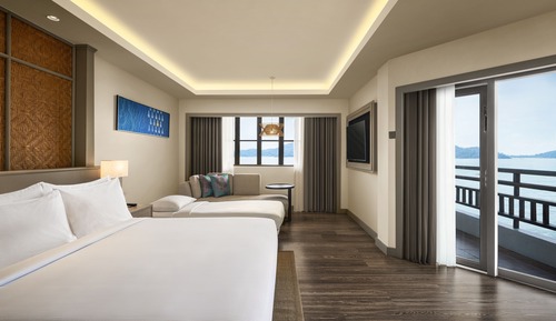 Executive-Zimmer, 1 King-Bett, Meerblick (Family Room)