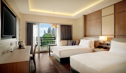 Executive-Zimmer, 2 Einzelbetten, Meerblick (High Floor)