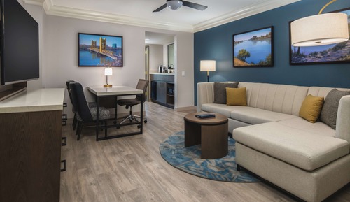 Suite, 1 King-Bett, Stadtblick (2 Room Suite)