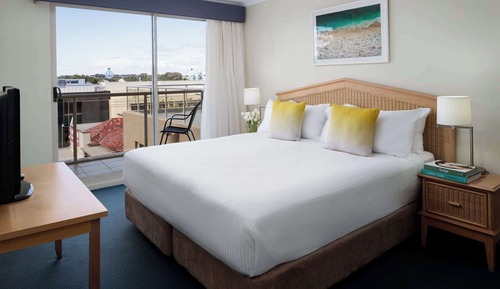 City-Apartment, 2 Schlafzimmer, Balkon, Stadtblick