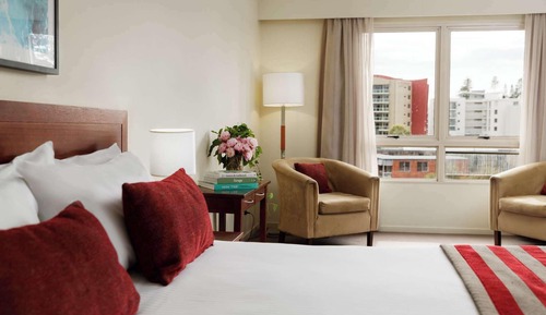 Economy-Studio, 1 Queen-Bett, Stadtblick